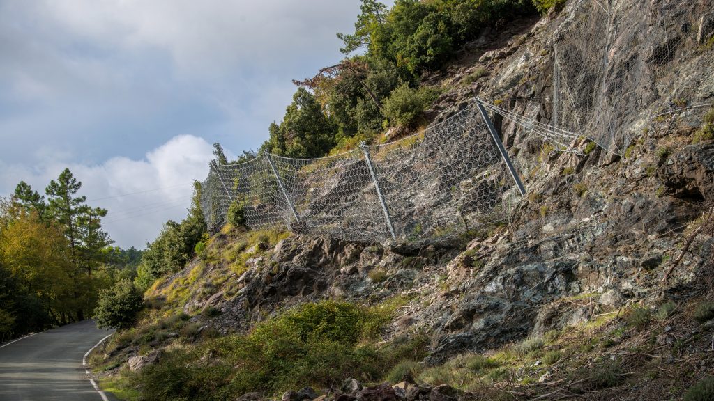 Protection dimensioning - RocPro3D 3D rockfall software